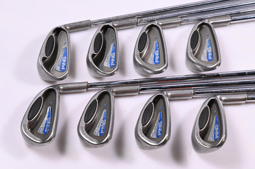 Ping G2 HL Irons / 4-PW+SW / Blue Dot / Regular Flex Steel Shafts