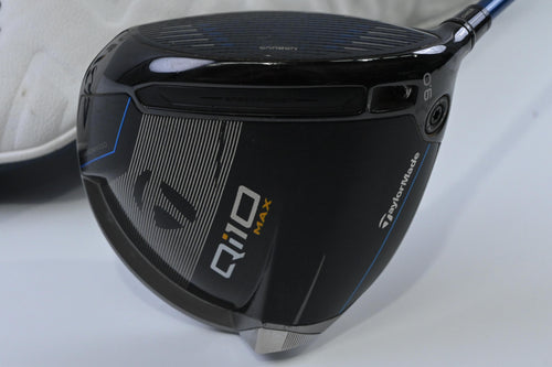Taylormade Qi10 Max Driver / 9 Degree / Senior Flex Evenflow Riptide CB 40