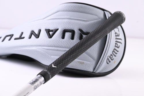 Callaway Quantum Max Driver / 9 Degree / Stiff Flex Denali Frost Silver 50 Shaft