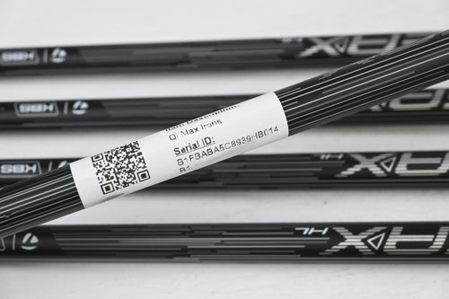 Taylormade Qi Max Irons / 7-PW+GW / Senior Flex KBS by REAX HL 50 Shafts