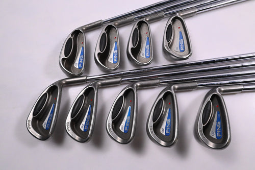Ping G2 Irons / 3-PW+SW / Red Dot / Regular Flex Ping Shafts