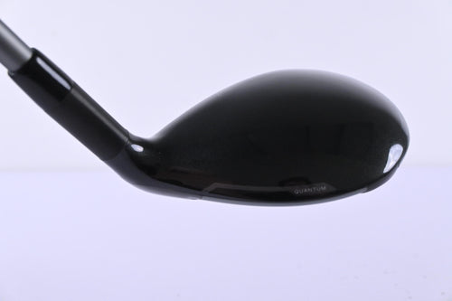 Callaway Quantum Max #9 Wood / 24 Degree / Stiff Flex Denali Frost Silver 60