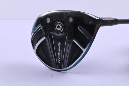 Callaway Rogue Sub Zero #3 Wood / 15 Degree / Stiff Flex HZRDUS Yellow 83 Shaft