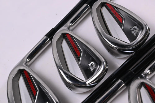 Wilson Dynapower 2023 Irons / 5-PW+GW / Senior Flex UST Recoil Dart 65 Shafts