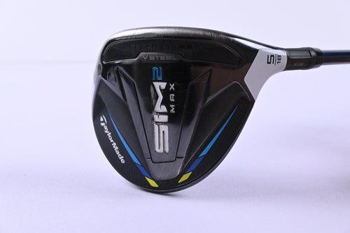 Taylormade SIM2 Max #5 Wood / 18 Degree / Stiff Flex Ventus Blue 6 Shaft