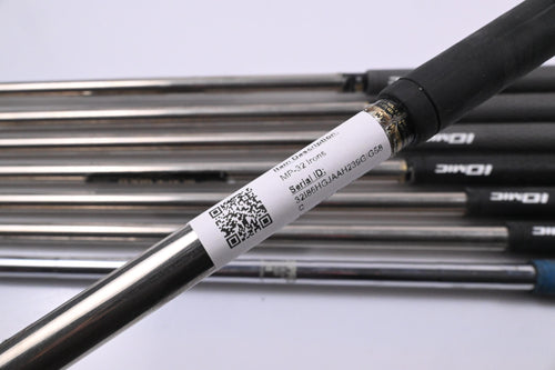 Mizuno MP-32 Irons / 3-PW / Stiff Flex Black Gold Shafts