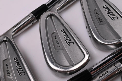 Titleist 735.CM Irons / 3-PW / Stiff Flex Dynamic Gold S300 Shafts