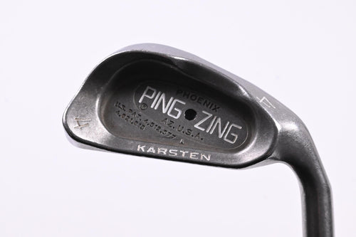 Ping Zing #4 Iron / 24 Degree / Black Dot / Stiff Flex Ping KT-M Shaft