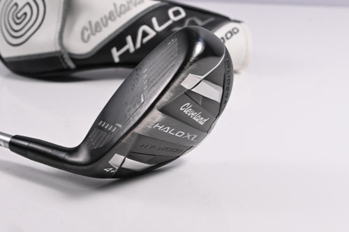 Left Hand Cleveland Halo XL Hy-Wood #4 Hybrid / 20 Degree / Regular Flex Aldila Ascent 40 Shaft
