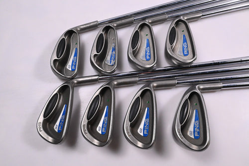 Ping G2 Irons / 3-PW / Green Dot / Regular Flex Ping Shafts