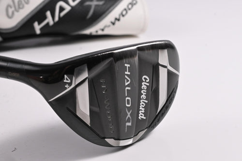 Left Hand Cleveland Halo XL Hy-Wood #4 Hybrid / 20 Degree / Regular Flex Aldila Ascent 40 Shaft