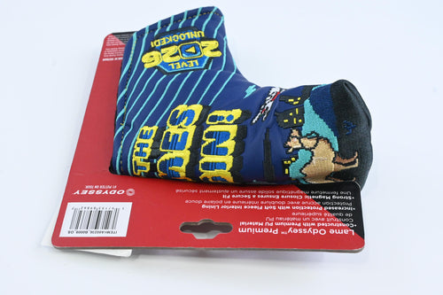 Odessey Limited Edition Dubai Retro Headcover / Blade / Navy