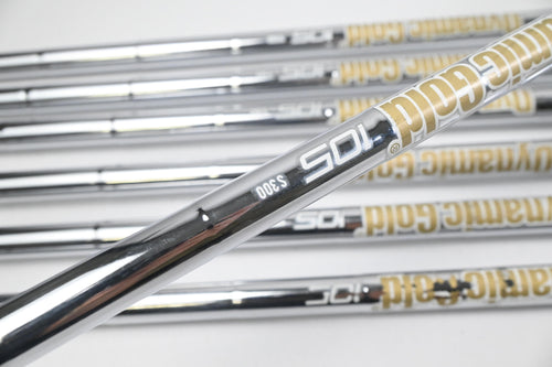 Ping i230 Irons / 4-PW / Red Dot / Stiff Flex Dynamic Gold 105 S300 Shafts
