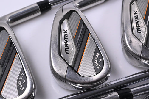 Callaway Mavrik Irons / 5-PW+GW / Regular Flex KBS MAX 90 Shaft