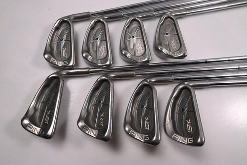Ping ISI-K Irons / 3-9I+SW / Blue Dot / Regular Flex Ping Kushin Steel Shafts