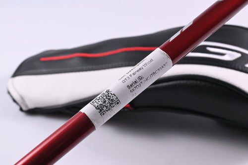Titleist GT3 #3 Wood / 15 Degree / Regular Flex Project X Denali Red 60 Shaft