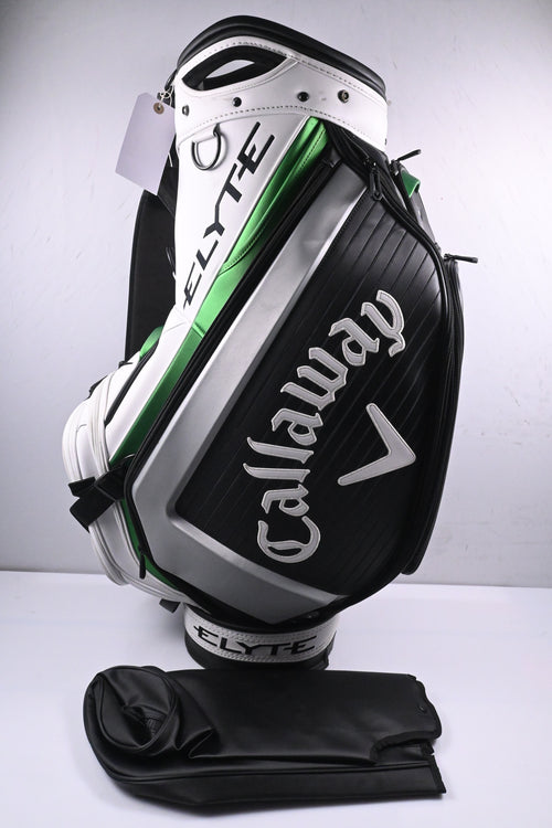 Callaway Elyte Tour Bag / 6-Way Divider / Black, White, Green