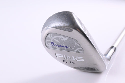Ladies Ping Serene #5 Hybrid / 26 Degree / Ladies Flex Ping ULT210 Shaft