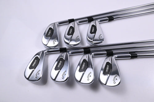 Callaway Rogue ST Pro Irons / 4-PW / Stiff Flex Project X Rifle Tour Flighted