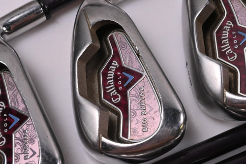 Ladies Callaway Big Bertha 2006 Irons / 5-PW+GW+SW / Ladies Flex Callaway 45