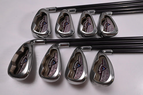 Ladies Callaway Big Bertha 2006 Irons / 5-PW+GW+SW / Ladies Flex Callaway 45