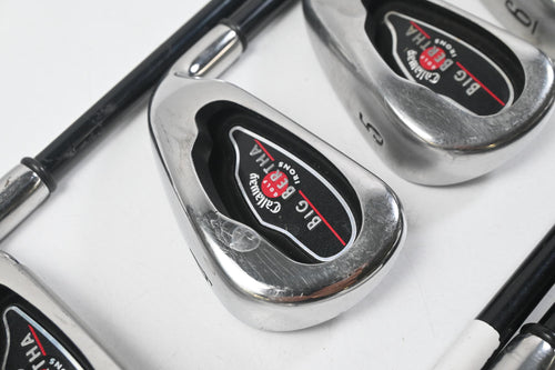 Callaway Big Bertha 2004 Irons / 3-PW+GW+SW / Regular Flex RCH 75i Shafts