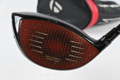 Taylormade Stealth Plus Driver / 9 Degree / Stiff Flex Hzrdus Smoke Red RDX 60