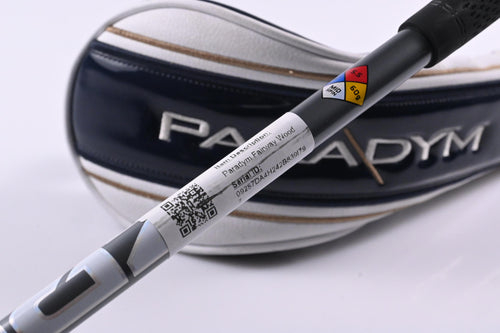 Callaway Paradym #5 Wood / 18 Degree / Regular Flex HZRDUS Silver 60 Shaft