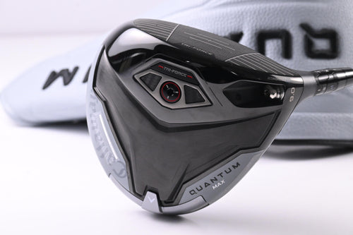 Callaway Quantum Max Driver / 9 Degree / Stiff Flex Denali Frost Silver 50 Shaft