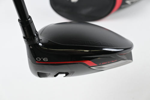 Taylormade Stealth Plus Driver / 9 Degree / Stiff Flex Hzrdus Smoke Red RDX 60