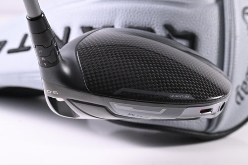 Callaway Quantum Max Driver / 9 Degree / Stiff Flex Denali Frost Silver 50 Shaft