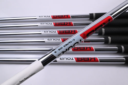 Left Hand Taylormade PSi Irons / 4-PW / Stiff Flex KBS Tour C-Taper 105 Shafts