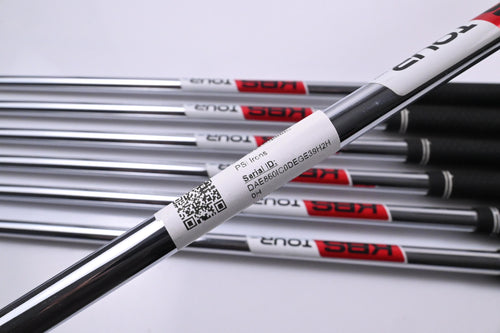 Left Hand Taylormade PSi Irons / 4-PW / Stiff Flex KBS Tour C-Taper 105 Shafts