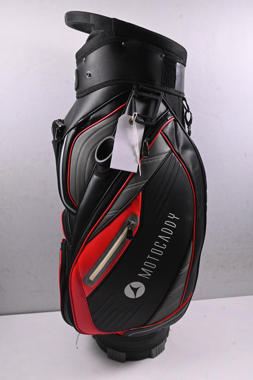 Motocaddy Pro Series Cart Bag / 14-Way Divider / Black, Grey, Red