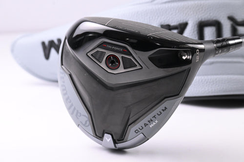 Callaway Quantum Max Driver / 12 Degree / Stiff Flex Denali Frost Silver 60
