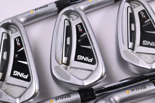 Ping i20 Irons / 5-PW / Yellow Dot / Stiff Flex Ping CFS Shafts