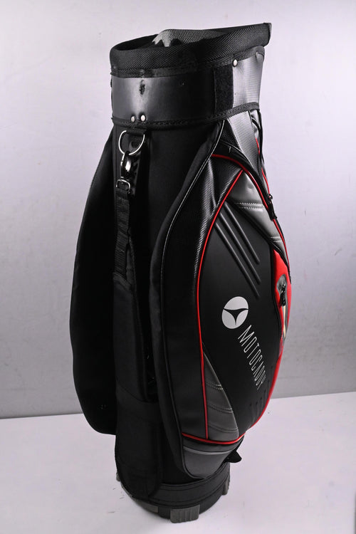 Motocaddy Pro Series Cart Bag / 14-Way Divider / Black, Grey, Red