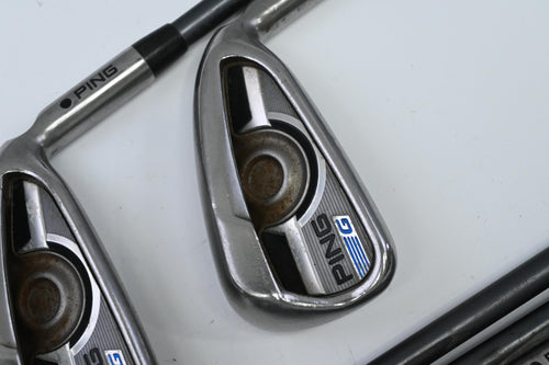Ping G Series Irons / 5-9 / Black Dot / Regular Flex Ping CFS 70 Shafts