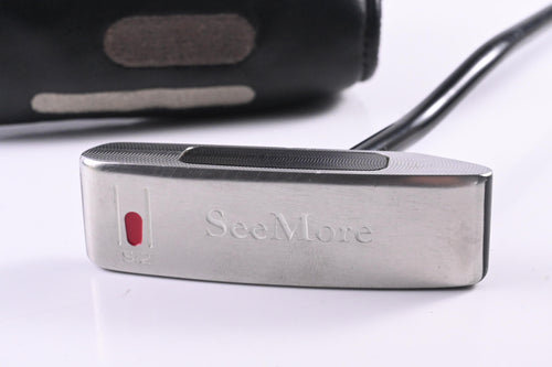 Seemore Si2 W Offset Alum Insert Black Putter / 33.5 Inch