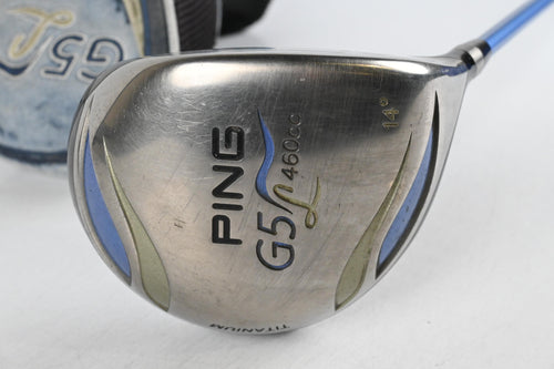 Ladies Ping G5 Driver / 14 Degree / Ladies Flex Ping ULT 50 Shaft