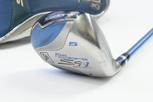 Ladies Cobra S9-1 Offset #5 Wood / 21 Degree / Ladies Flex Tour AD 45 Shaft