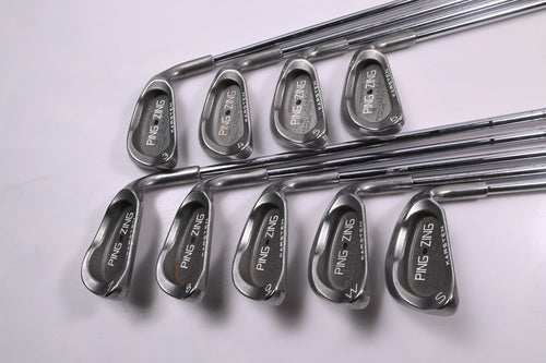 Ping Zing Irons / 3-PW+SW / Black Dot / Stiff Flex Ping JZ Shafts