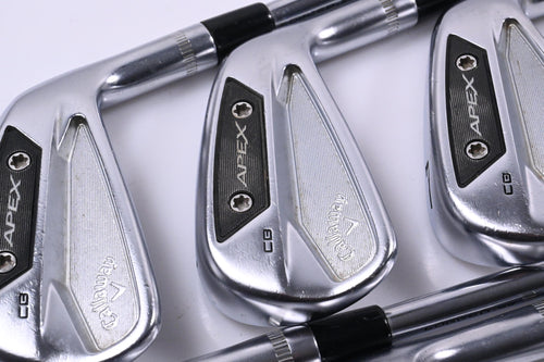 Callaway Apex CB 24 Irons / 5-PW / Stiff Flex True Temper AMT White S300 Shafts