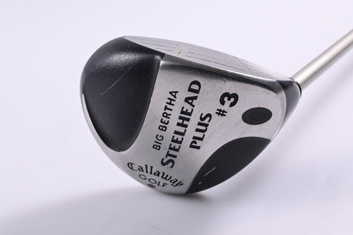 Ladies Callaway Steelhead Plus #3 Wood / 15.5 Degree / Ladies Flex Gems Shaft