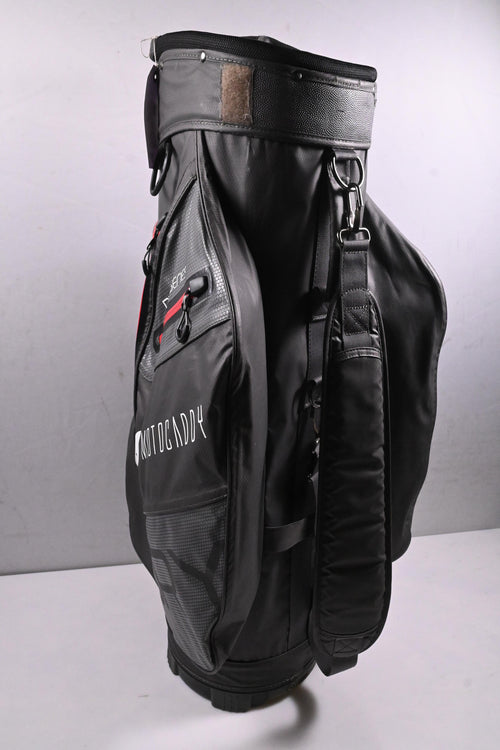 Motocaddy Dry Series Cart Bag / 14-Way Divider / Grey, Red