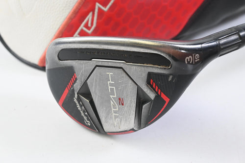 Taylormade Stealth 2 #3 Hybrid / 19 Degree / Stiff Flex Ventus TR Red 7 Shaft