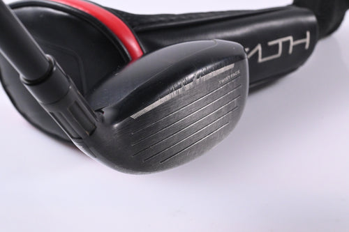 Left Hand Taylormade Stealth #4 Hybrid / 22 Degree / Regular Flex Ventus Red 6