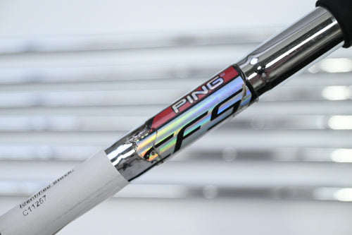 Left Hand Ping G25 Irons / 4-PW / Black Dot / Regular Flex Ping CFS Shafts
