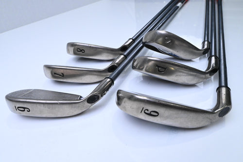 Callaway Hawk Eye Tungsten Titanium Irons / 6-PW+SW / Firm Flex Hawk Eye Shafts