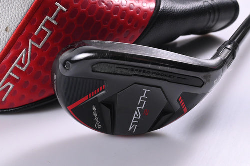 Taylormade Stealth 2 #4 Hybrid / 22 Degree / Stiff Flex Ventus TR Red 7 Shaft